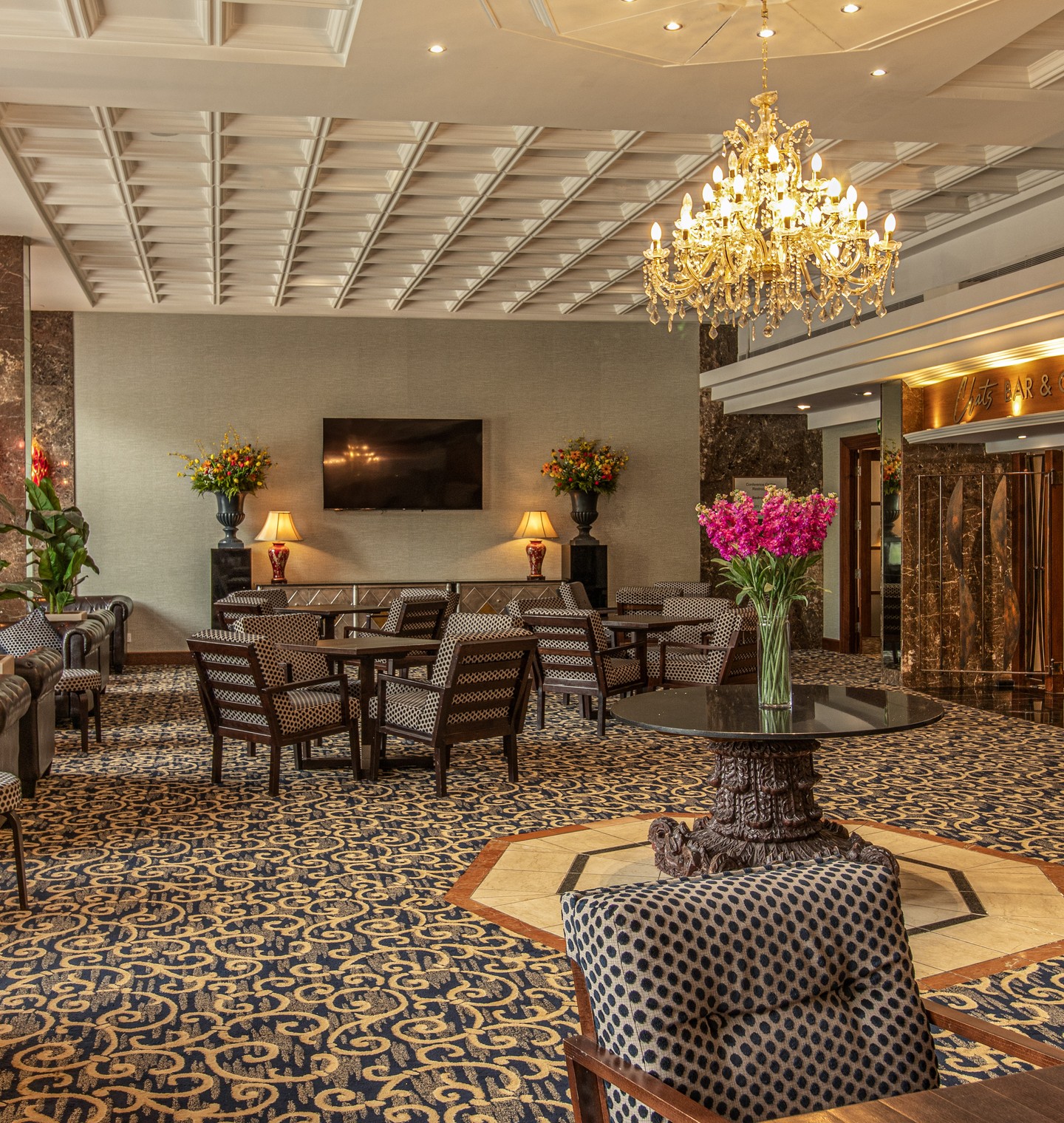 Grand Hotel Gosforth Park Newcastle Chats Bar